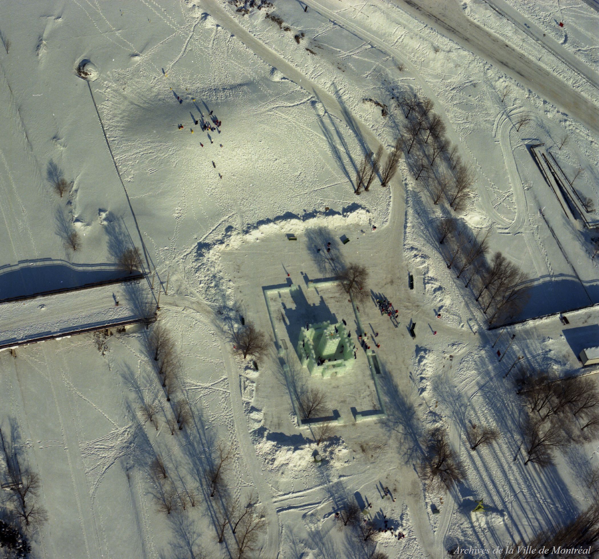 Fête des Neiges à l'Ile Notre-Dame / Martel . - 27 janvier et 1er février 1987